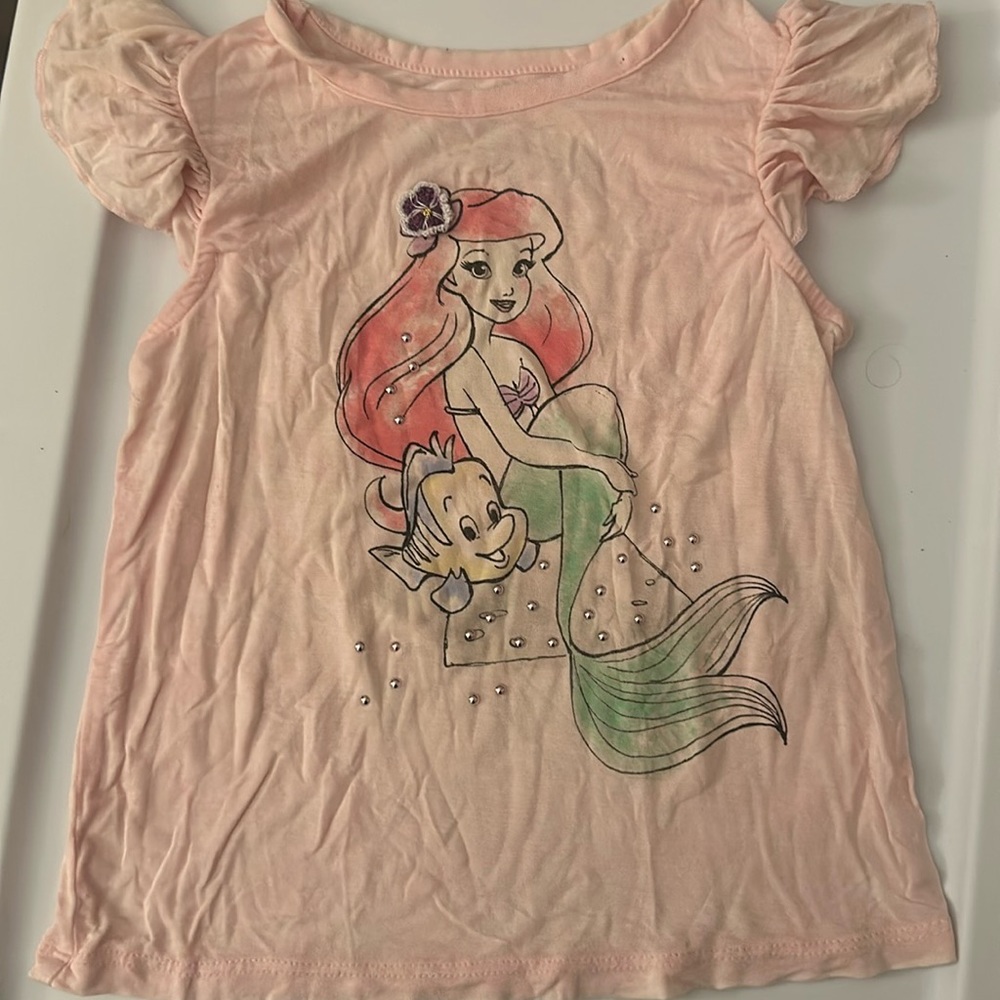 Disney The Little Mermaid Toddler Girl Shirt